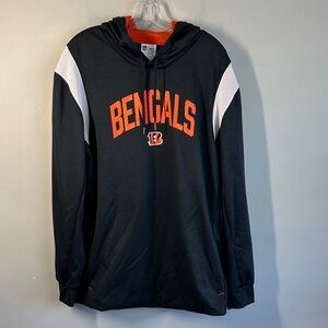 Nike NFL Cincinnati Bengals Black On Field Therma-Fit Hoodie Size XXL